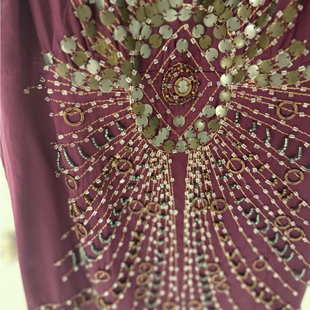 Nanette Lepore plum purple dress. Size 4. - Picture 3 of 5